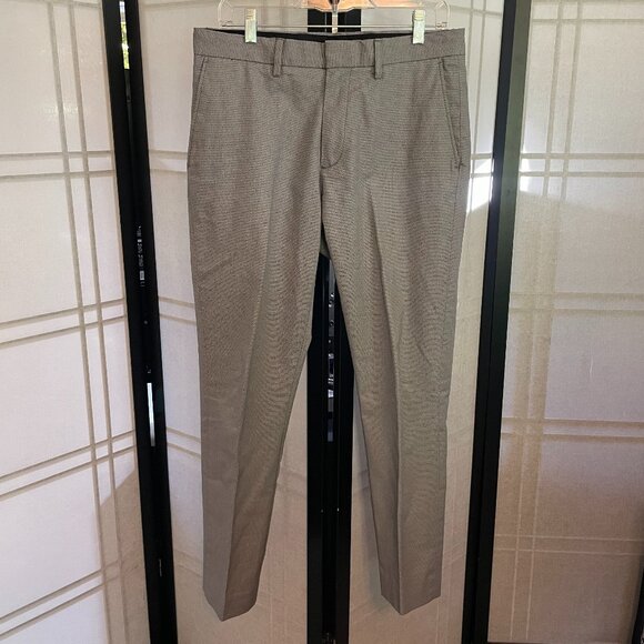 Nordstrom Men's Shop Athletic Fit Non-Iron Dress Pants Waist 31" x Length 29" - Picture 1 of 9